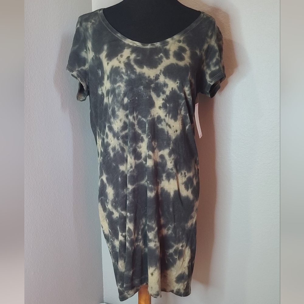 SOLD Women's Tie Dye T Shirt Tunic Dress by Sanctuary - Picture 1 of 8